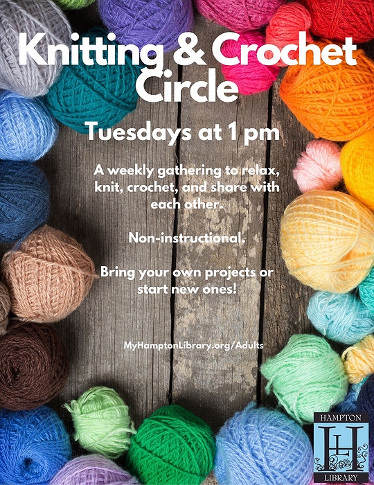 Knitting & Crochet Circle | WHLI-AM